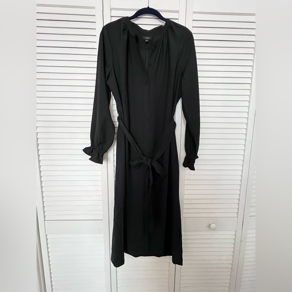 JCrew Belted Maxi Dress